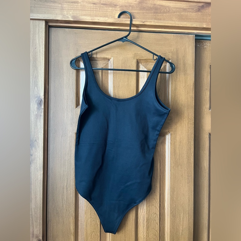 Abercrombie & Fitch Black Soft Bodysuit